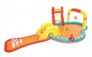 Игровой бассейн с принадлежностями для игр - Маленькие чемпионы, 314 литров (Bestway, бв53068)