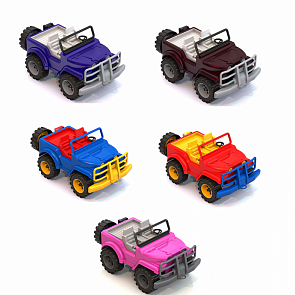 Джип Хамелеон, размер 32,5 х 16,5 х 19 см. (Нордпласт, Н-225)