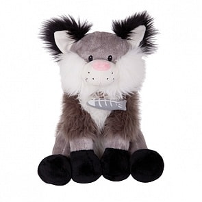 Кот Василий в шубке, с рыбкой, 31 см (Gulliver, 26-1028-06)