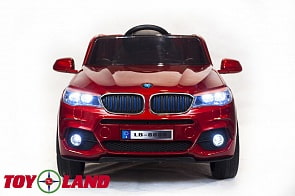 Электромобиль - BMW X5, красный, свет и звук (Toyland, LB88A_красный)