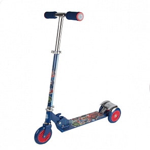 Самокат 3-колесный Мстители складной, с яркими наклейками (Next, ST-ALU-2RW-AVGsim)