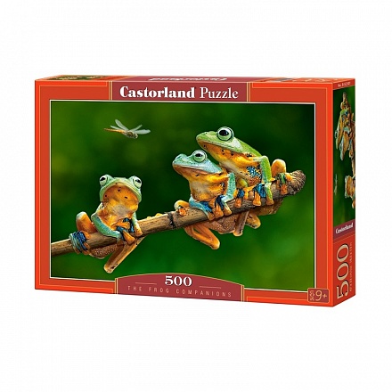 Пазлы Castorland – Лягушки, 500 элементов 