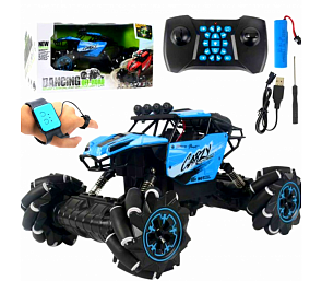 Машинка-перевертыш с управлением жестами Drift Car Dancing Off Road, цвет синий (TONQUU, RQ2070-B)