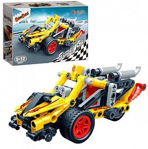 Конструктор - Гоночная машина, 108 деталей (Banbao, 6967)