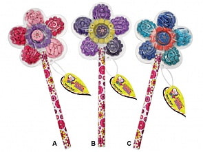 Набор для творчества Цветок: деревянные бусины, 3 вида в ассортименте (ABtoys, TAL08126)