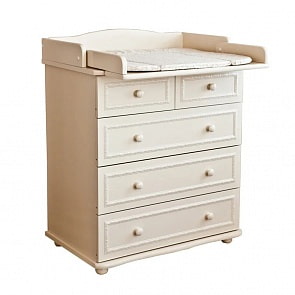 Комод  с настилом Красная звезда С 585, слоновая кость (Красная Звезда, КЗ-С585 Э Рс_слоновая кость)