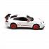 Машина на р/у - Porsche GT3 RS, белый, 1:24, 18 см  - миниатюра №5