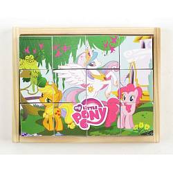 Набор из 12 кубиков «My Little Pony» (Играем вместе, 01112sim) - миниатюра