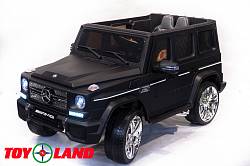 Электромобиль Mercedes Benz G65, цвет - черный матовый (ToyLand, MBAMGG65 ЧМ) - миниатюра