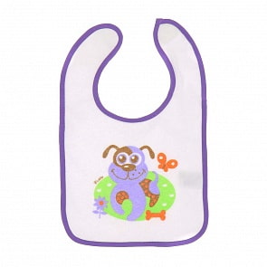 Слюнявчик на липучке большой - В мире животных (Lubby, 14071/72/12)