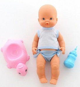 Кукла Пупс: пьёт и ходит на горшок, 40 см (Полесье, 39347)