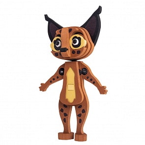 Конструктор EVA из серии Лео и Тиг - Редьяра, 26 cм. (Gulliver, LTE015R)