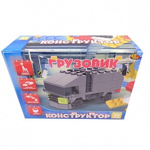 Конструктор - Грузовик, 72 детали (Abtoys, PT-00449)