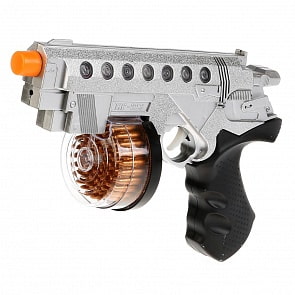 Пистолет на батарейках с лазерным прицелом F223, свет и звук (Играем Вместе, 1107G440-Rsim)