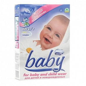 Стиральный порошок для детского белого белья Milli baby - Сенсетив комплекс, 600 г (Solira, 6041-720270)