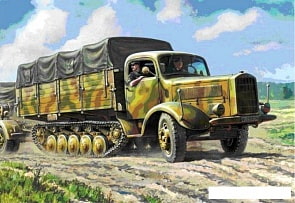 Модель для склеивания - Мерседес Бенц 4500 Маультир (Звезда, 3603з)