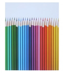 Декор магнитный для радиатора с дизайном Карандаши, размер 50 х 40 см. (Игропром, RMG-222)