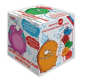 Мини-набор для экспериментов - Кристаллические Монстры (Научные технологии, X013нт)