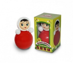 Неваляшка озвученная, 12 см. (Котовск, 6C-028sim)