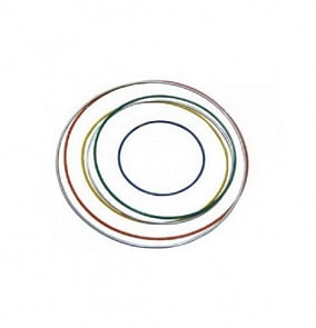 Обруч гимнастический утяжеленный, диаметр 90 см., труба 20 мм. (Спортбэби, ОбручУт.-3)