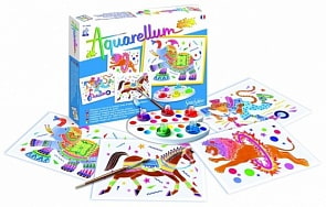 Акварельная раскраска - Цирк (Sentosphere, 674k)