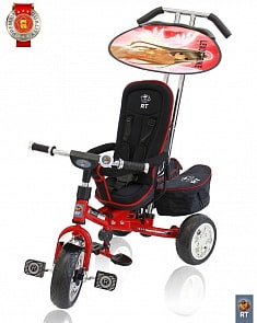 3-х колесный велосипед Lexus Trike original RT Next Deluxe, с высокой спинкой, красный (Lexus Trike original RT, 4003RT)