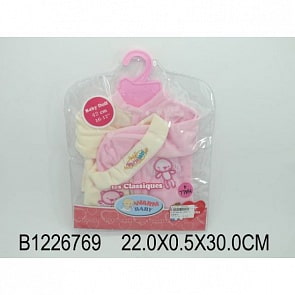 Комплект одежды для куклы, кофта и шапка (Baby Dolls, B1226769sim)