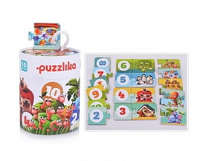 Развивающие пазлы - Мои друзья, 20 деталей (Puzzlika, 13005)