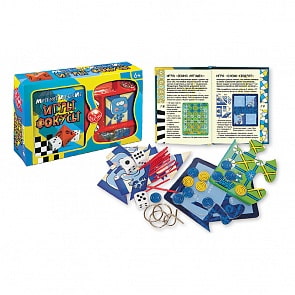 Набор настольных игр - Математические игры и фокусы (Маэстро, 180110)