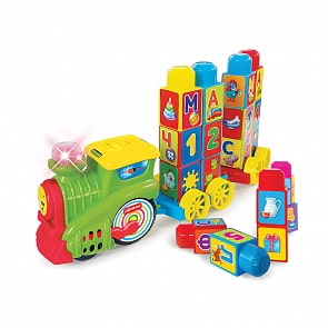 Поезд музыкальный – Буковка, зеленый (Азбукварик, 28432-3)