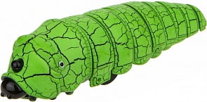 Интерактивный питомец RoboLife – Робо-гусеница на ИК, зеленая (1toy, Т18754)