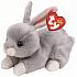 Мягкая игрушка - Кролик серый, 15 см.  - миниатюра №1