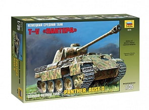 Набор подарочный-сборка танк "Пантера" (Звезда  3678П)