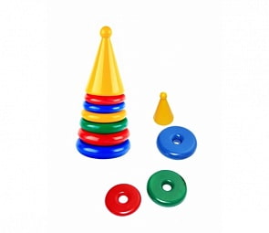 Пирамидка - Ракета (Строим вместе счастливое детство, 5155)