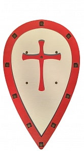 Щит – Нормандский, бежевый (ЯиГрушка, 59828)