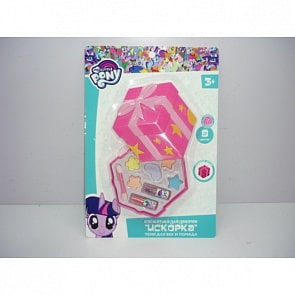 Косметика для девочек из серии Мой маленький пони: тени для век и помада (Играем вместе, B1479603-R)