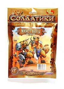 Набор солдатиков Битвы фэнтези - Минотавры (Технолог, 000769) Набор солдатиков Битвы фэнтези - Минотавры (Технолог, 000769)