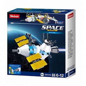 Конструктор Космическая станция, 64 детали (Sluban, M38-B0731B)