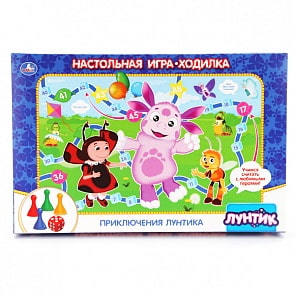 Настольная игра-ходилка "Лунтик" (Умка, 4690590079928sim)