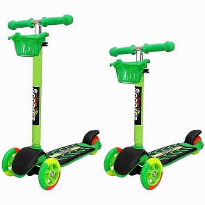 Самокат трехколесный - Midi Orion, зеленый (Orion, 6627RT)