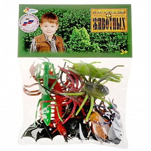 Набор из 12-и фигурок насекомых, несколько видов (Играем Вместе, HB9601/12R) (ассортимент)