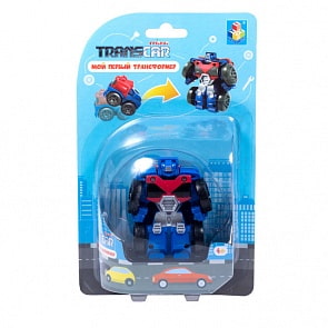 Игрушка из серии Мой первый трансформер, собирается в грузовик, 6 см. (1toy, Т16511)