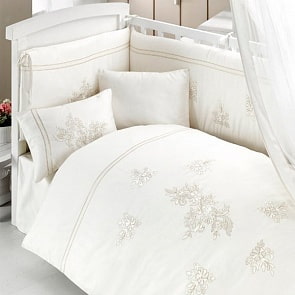 Комплект постельного белья из 3 предметов серия - Glossy (Bebe Luvicci, 00-0014163)