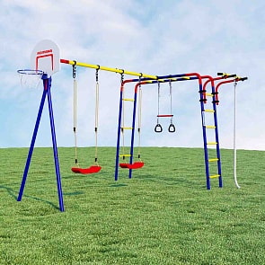 Дачный комплекс Акробат + пластиковые качели (Romana, СГ000004240)