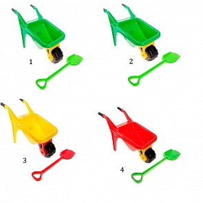 Тачка с лопатой и граблями - Садовод (Полесье, п-6288)