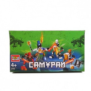 Конструкторы из серии Самураи, мини наборы (Город Мастеров, LL-2702-Rsim)