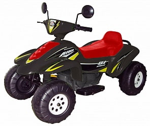Квадроцикл CT - Beach Racer на аккумуляторе, чёрный 2-х местный (CT, CT-558Esim)