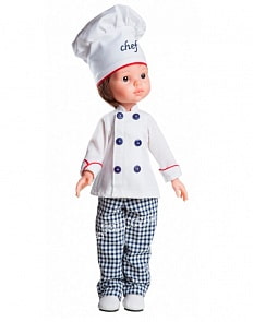 Кукла Карлос повар, 32 см (Paola Reina, 04612_paola) 