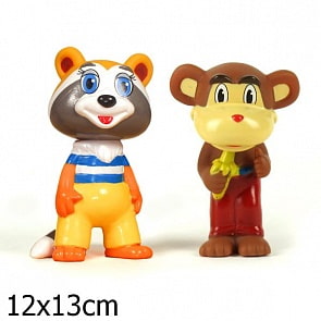 Набор для купания – Крошка Енот и Обезьяна, в сетке (Играем вместе, 150RUSsim)