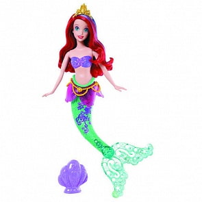 Волшебная водная принцесса Ариэль (Mattel, CDB96)